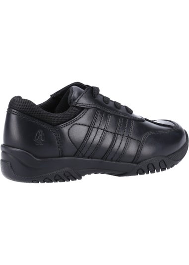 Hush Puppies Jezza 2 Senior Black Lace Up School Shoes