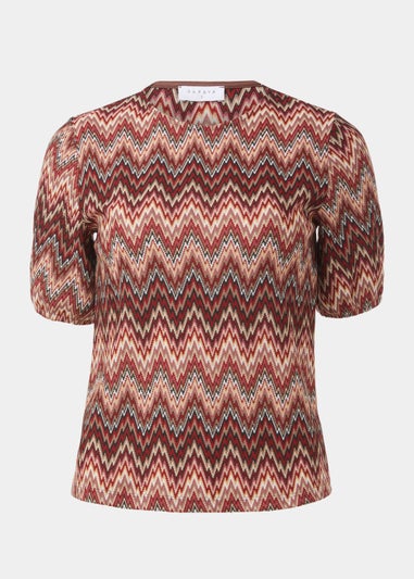 Multicoloured Print Top