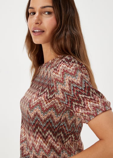 Multicoloured Print Top