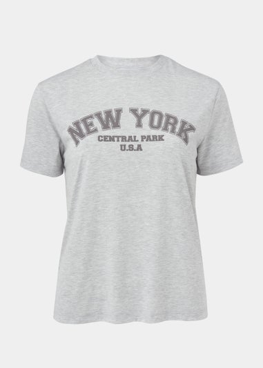 Grey Collegiate T-Shirt