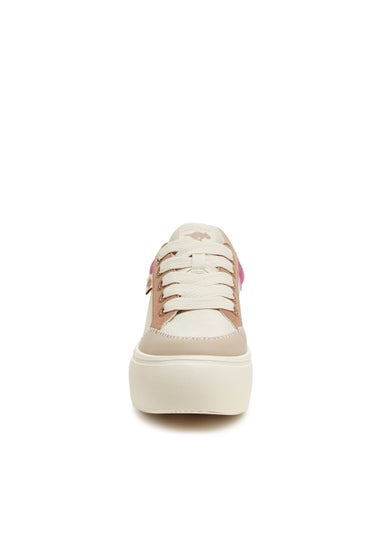 Rocket Dog Flame White Trainers