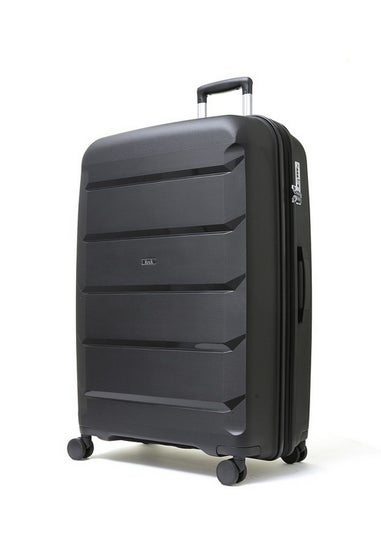 Rock Luggage Tulum Black Hard Shell Suitcase