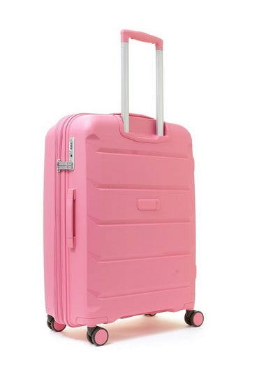 Rock Luggage Tulum Pink Hard Shell Suitcase