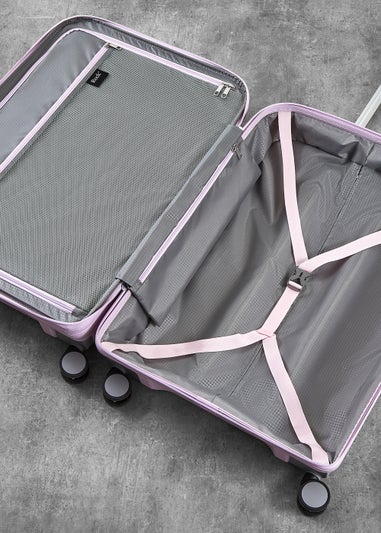 Rock Luggage Tulum Lilac Hard Shell Suitcase