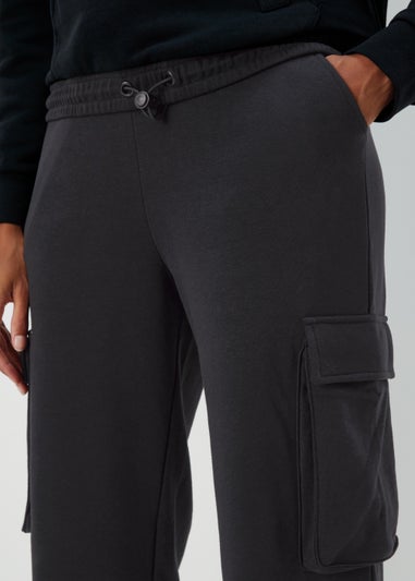 Black Slouch Utility Joggers