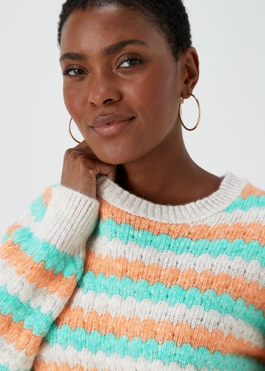 Multicoloured Stripe Jumper