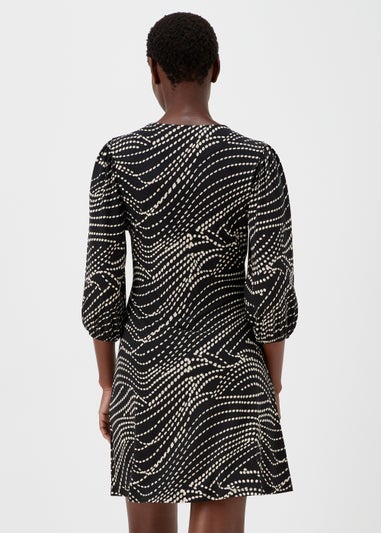 Et Vous Multicoloured Ruched Dress