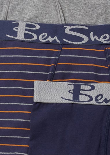 Ben Sherman 3 Pack Grey Stripe Boxers