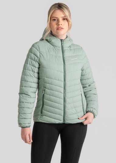 Craghoppers Green Compresslite Hooded Jacket