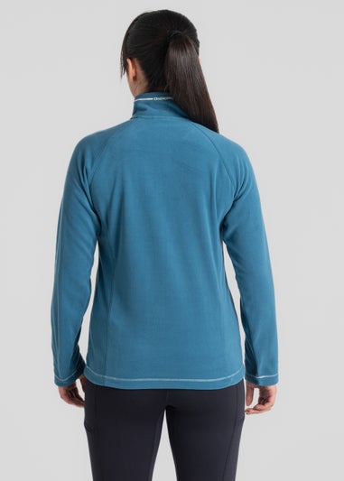 Craghoppers Teal Miska Half Zip Fleece