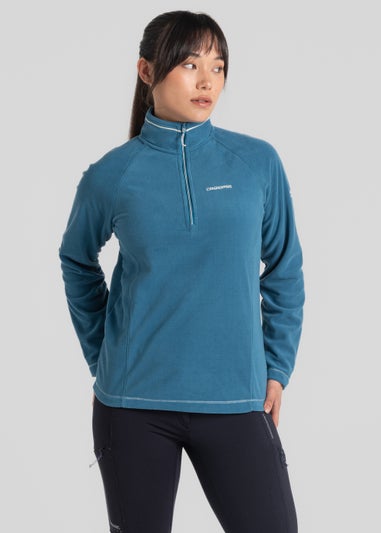 Craghoppers Teal Miska Half Zip Fleece