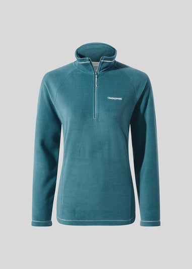 Craghoppers Teal Miska Half Zip Fleece