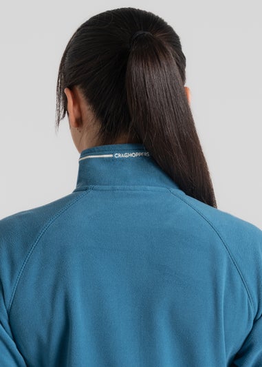 Craghoppers Teal Miska Half Zip Fleece