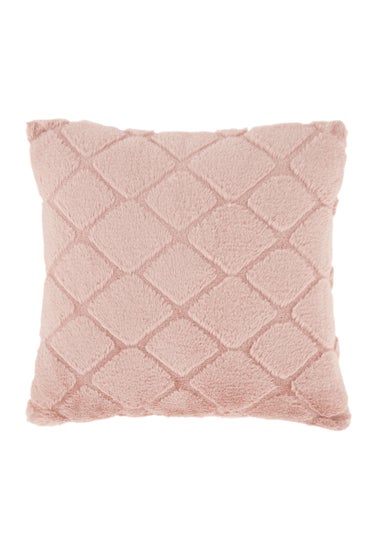 Catherine Lansfield Cosy Diamond Cushion