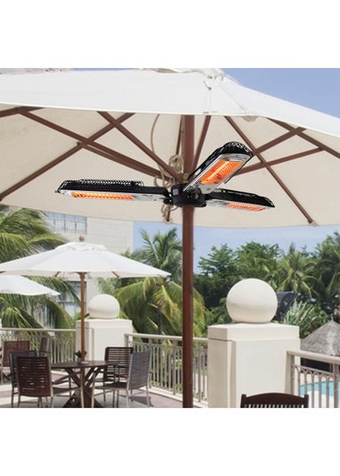 Outsunny Mounted Umberella Patio Heater