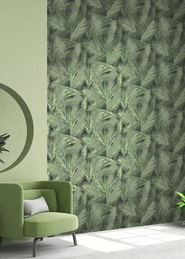 Muriva Ilana Leaf Wallpaper