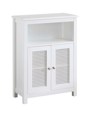 Lloyd Pascal Raffia Console White