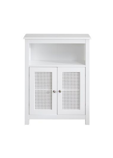 Lloyd Pascal Raffia Console White
