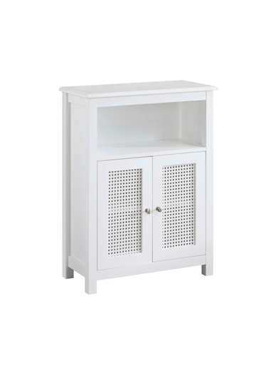 Lloyd Pascal Raffia Console White