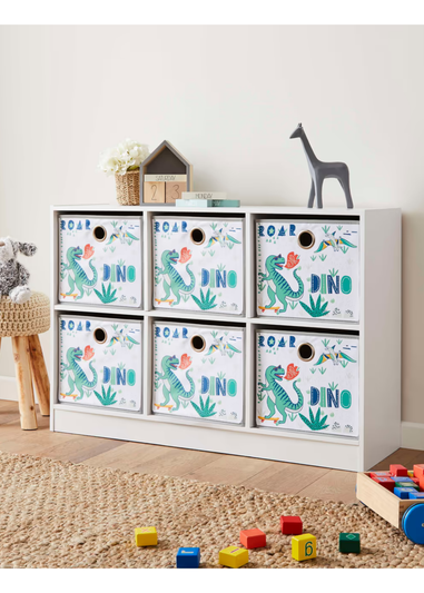 Lloyd Pascal Dino 6 Cube Storage Unit (65cm x 95cm x 30cm)