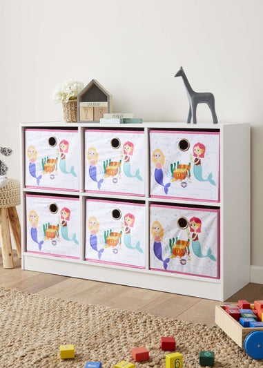 Lloyd Pascal Mermaid 6 Cube Storage Unit (65cm x 95cm x 30cm)