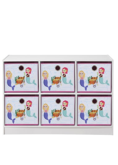 Lloyd Pascal Mermaid 6 Cube Storage Unit (65cm x 95cm x 30cm)