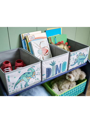 Lloyd Pascal Kids Dino 3 Tier Storage Organizer