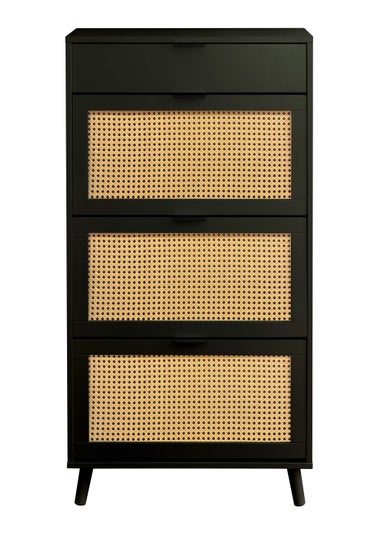 Lloyd Pascal Raffia Shoe Cabinet