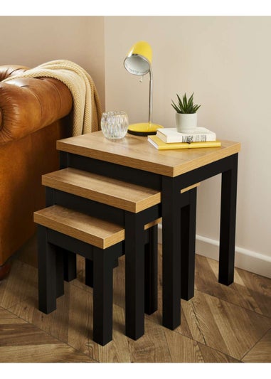 Lloyd Pascal Linwood Set of 3 Nested Tables (50cm x 50cm x 39.5cm)