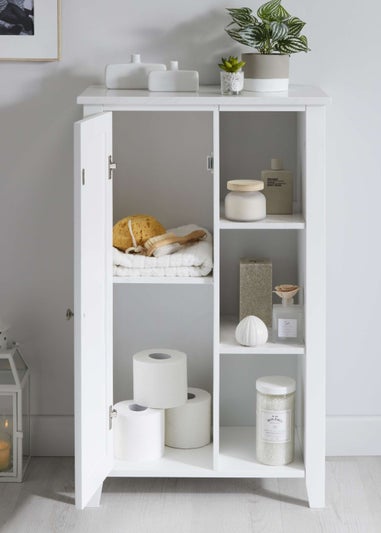 Lloyd Pascal Marble Effect Top Console Unit (91cm x 55cm x 30cm)