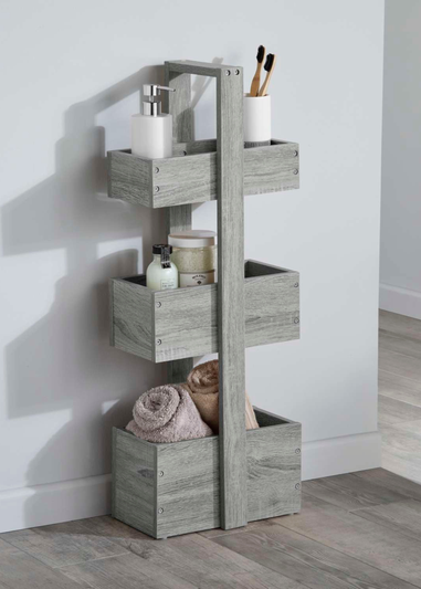 Lloyd Pascal Castleton Storage Caddy Grey