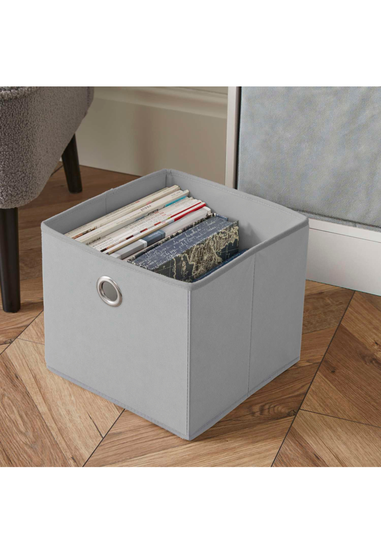 Lloyd Pascal Jazz 6 Cube Storage Unit Grey (65cm x 95cm x 30cm)