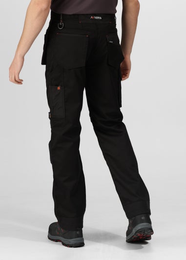 Regatta Work Trouser Workwear Heavy Duty Tough Cargo Pant Navy | eBay