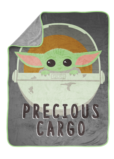 The Mandalorian Cargo Silk Touch Throw