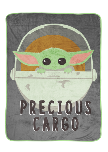 The Mandalorian Cargo Silk Touch Throw