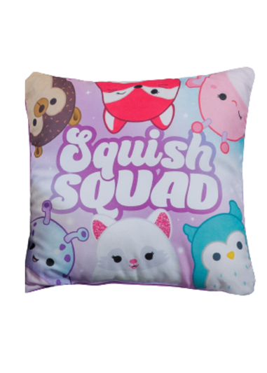 Squishmallows Bright Square Cushion (40cm x 40cm)