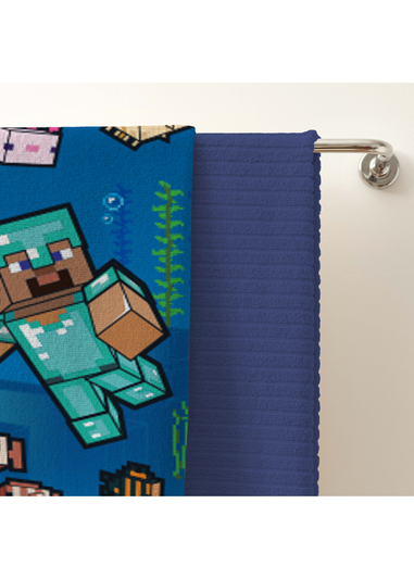 Minecraft Ocean Towel