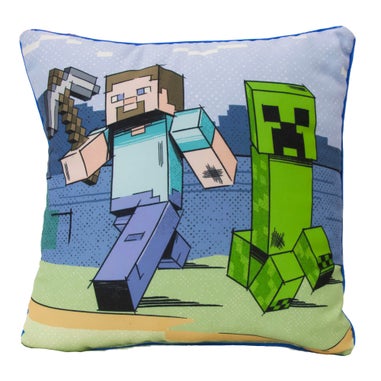 Minecraft Adventure Square Cushion (40cm x 40cm)