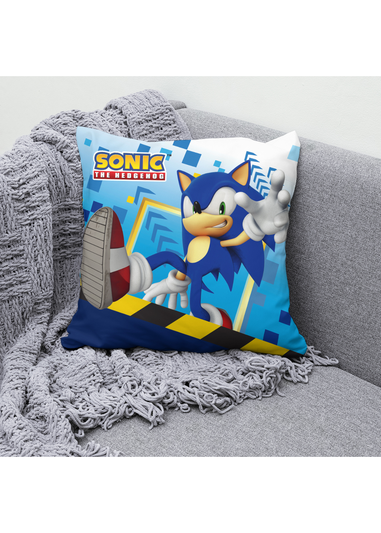 Sonic Bounce Square Cushion (40cm x 40cm)