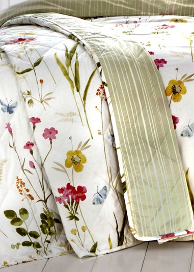 Dreams & Drapes Spring Glade Reversible Multi Bedspread