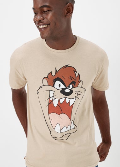 Stone Looney Tunes Print T-Shirt