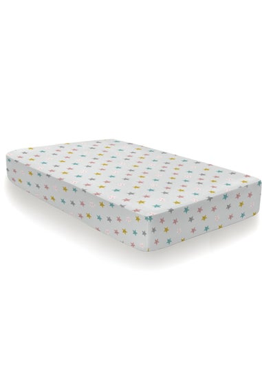 Cosatto Happy Stars Fitted Bed Sheets (Twin Pack) - Matalan