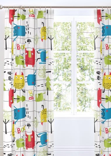 Cosatto Monster Mob Pencil Pleat Curtains