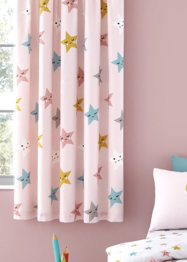 Cosatto Happy Stars Pencil Pleat Curtains