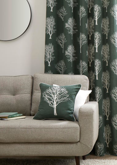 Fusion Woodland Trees Filled Cushion