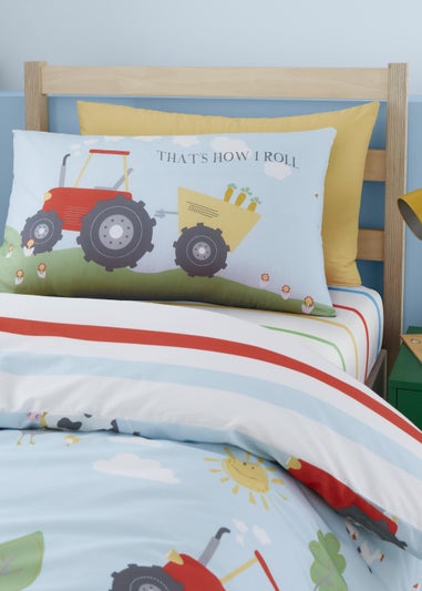 Bedlam Farmyard Friends Fitted Bed Sheet