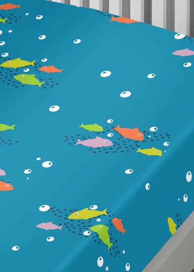 Bedlam Sea Life Fitted Bed Sheet