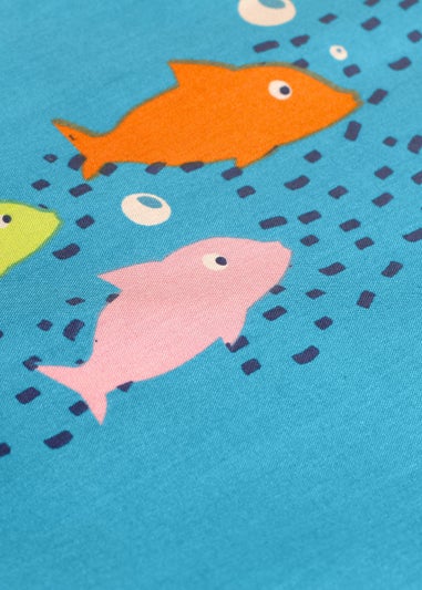 Bedlam Sea Life Fitted Bed Sheet