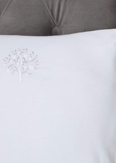 Appletree Boutique Embroidered Trees Duvet Cover Set