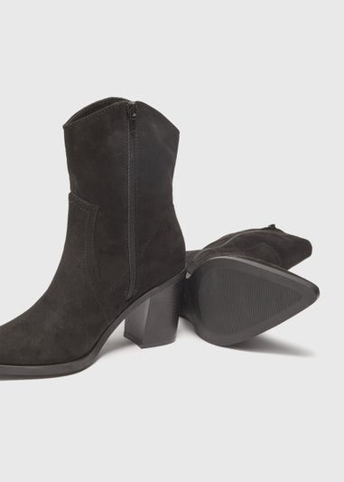 Et Vous Black Formal Western Boots